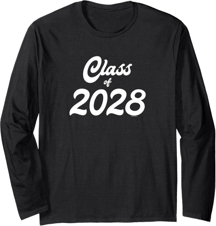 Class of 2028 Shirt | Graduation Gift Him Her Senior Class Langarmshirt