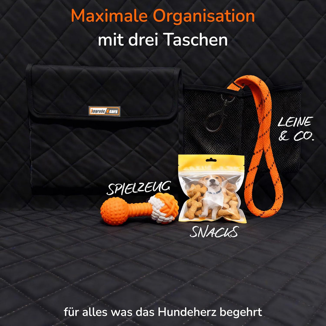 Upgrade4cars Premium Kofferraumschutz Hund mit Ladekantenschutz Wasserdicht & rutschfest | Auto Hund