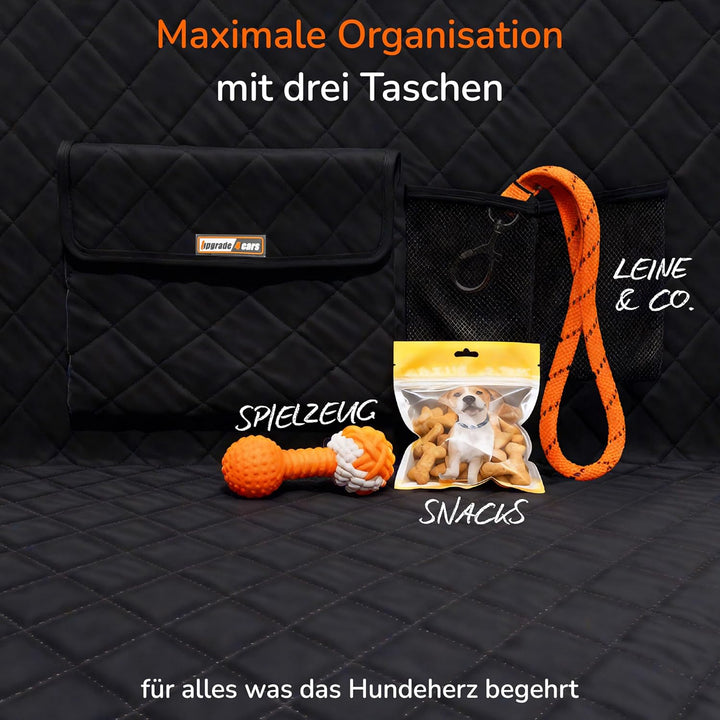 Upgrade4cars Premium Kofferraumschutz Hund mit Ladekantenschutz Wasserdicht & rutschfest | Auto Hund