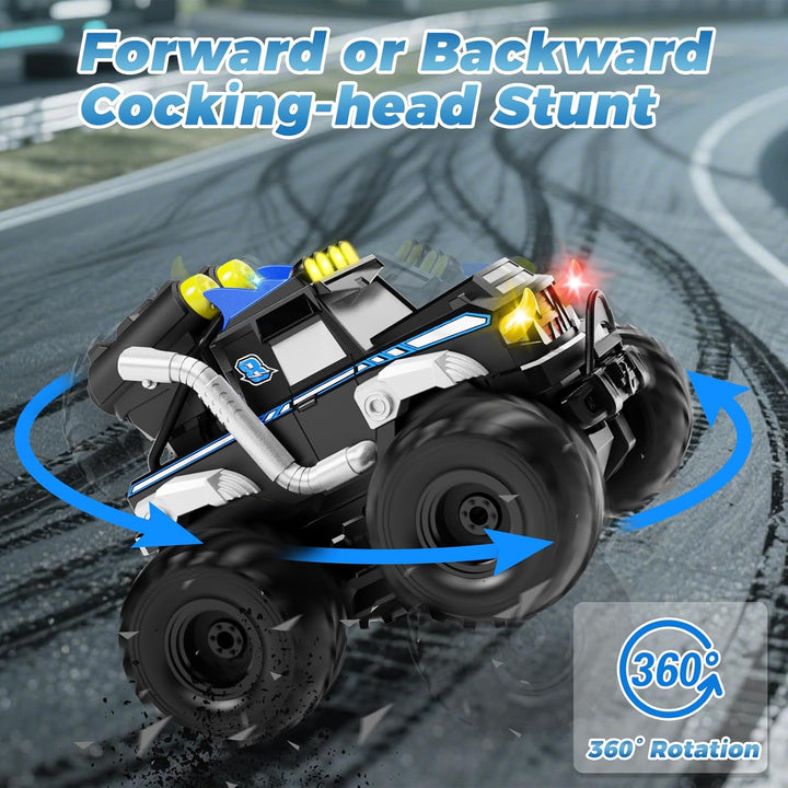 Dysaim Amphibienfahrzeug Ferngesteuertes Auto Offroad, Monstertruck Ferngesteuert, Kinder Spielzeug