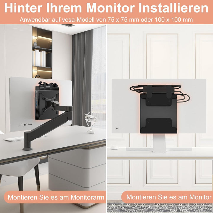VESA-Halterung für Dell Micro PC VESA/Wand/Unter-Tisch Halterung für Dell OptiPlex Micro Form Faktor