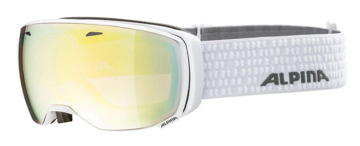 ALPINA ESTETICA Q - Verspiegelte, Kontrastverstärkende & Polarisierte OTG Skibrille Mit 100% UV-Schu