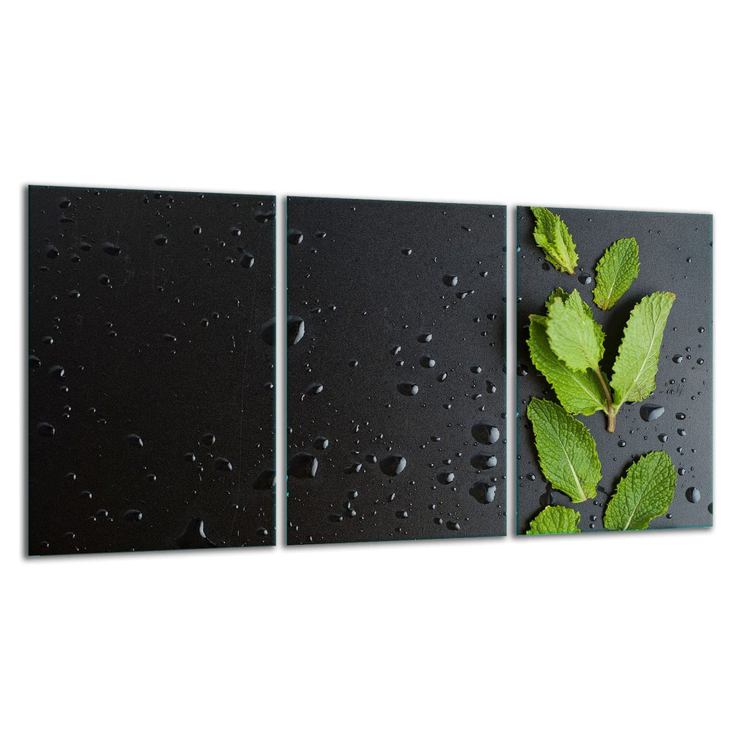 TMK ArtDeko Herdabdeckplatte 3 Teilig 3x30x52 cm - Spritzschutz Herdabdeckung – Herdschutz aus Siche