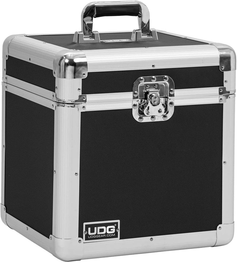 UDG Ultimate Record Case 80 Vinyl Silber Schwarz, Schwarz