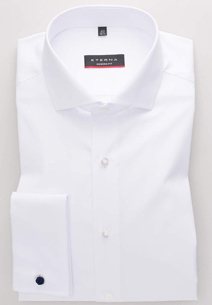 ETERNA Herren Cover Shirt MODERN FIT 44 Weiss, 44 Weiss