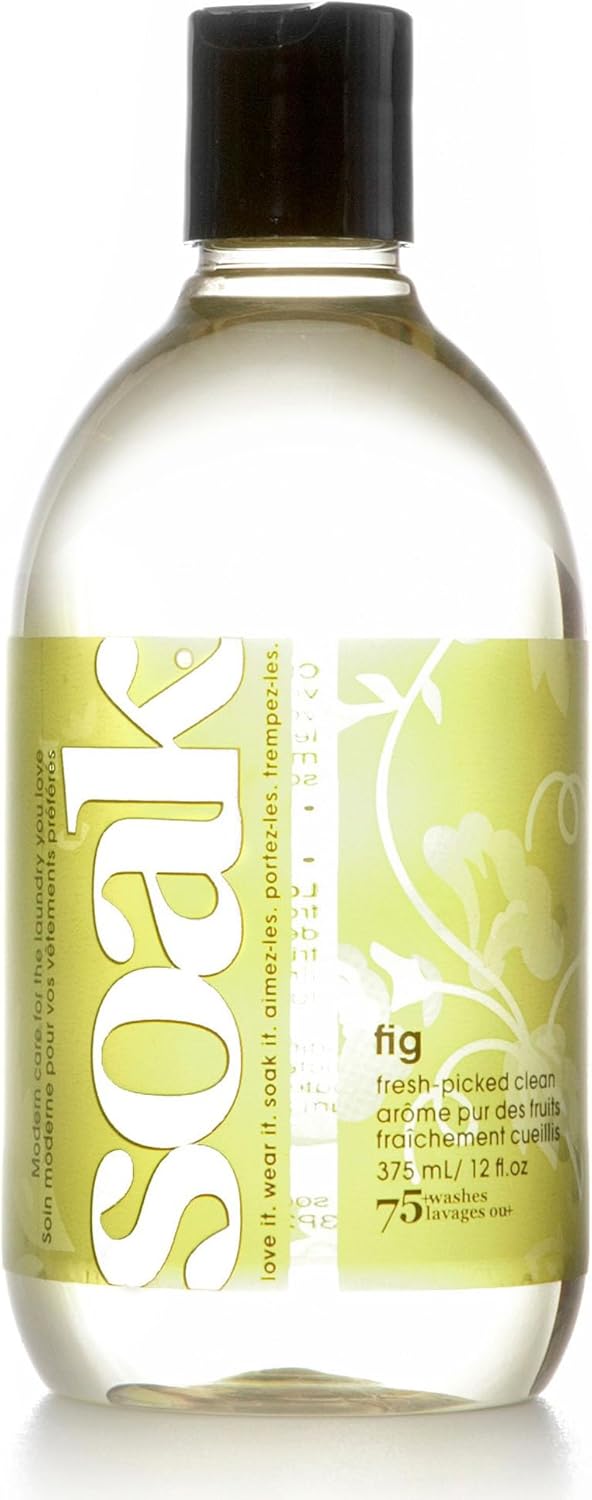 SOAK - Feinwaschmittel, Modern Laundry Care, Umweltfreundlich, 375ml Fig Feige 6.35 x 6.35 x 15.87 c