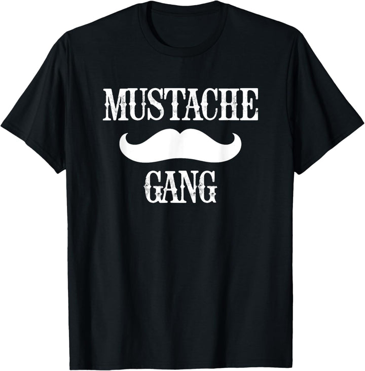 Schnurrbart Gang T-Shirt lustig Spruch sarkastisch cool Schnurrbart T-Shirt