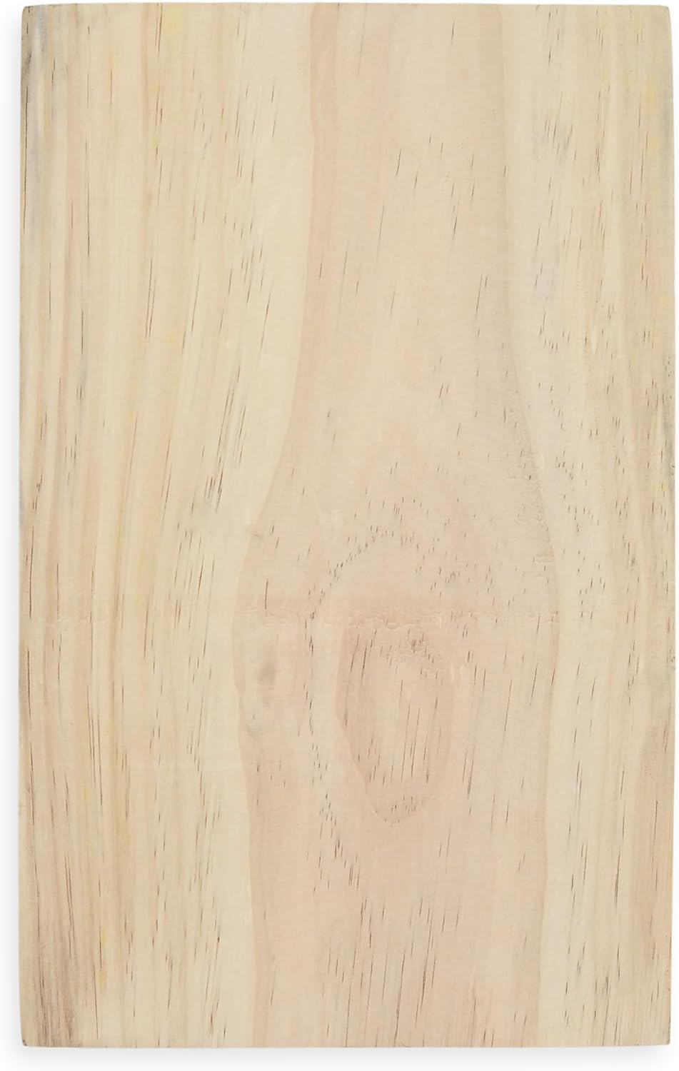 Spetebo Echtholz Blumenbank Natur rechteckig - 31 x 25 cm - Holz Pflanzenständer naturbelassen - Blu
