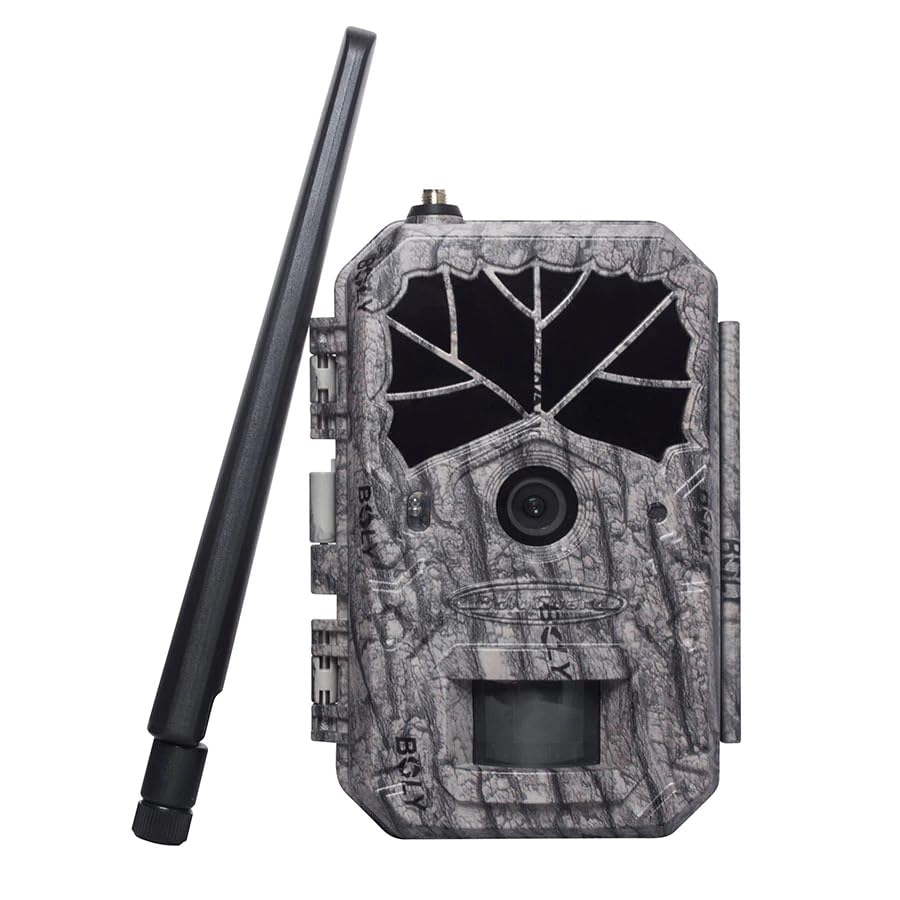 Wildkamera 36MP 4G, Kabellose Jagdkamera HD mit 940nm Infrarot-LED, Tarnmuster Trail Game Kamera Sco
