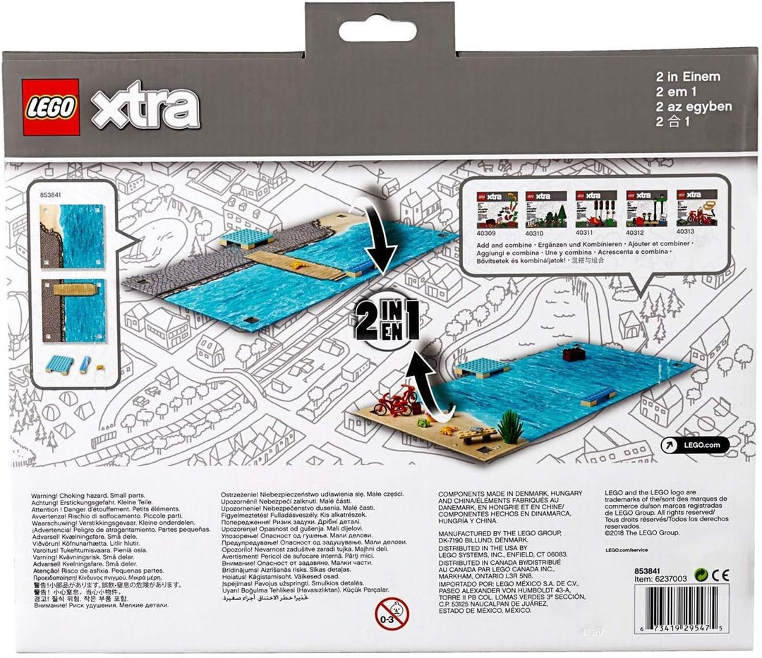 Lego Xtra Creator Ozean-Spielmatte 853841 Mehrfarbig, Mehrfarbig