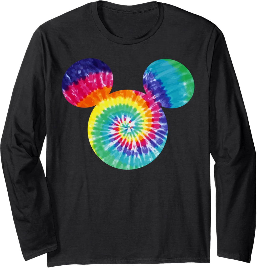 Disney Mickey And Friends Mickey Tie Dye Fill Langarmshirt