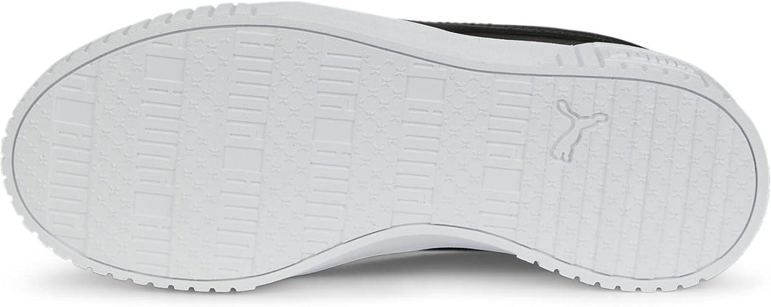 PUMA Mädchen Carina 2.0 Jr Sneaker 35.5 EU Puma Black Puma Black Puma Silver, 35.5 EU Puma Black Pum