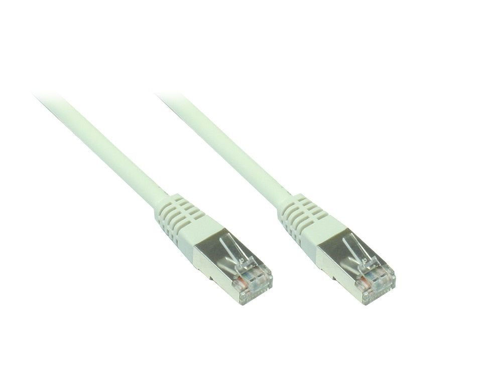 Patchkabel, Cat. 5e, SF/UTP, 30m, Good Connections® 30 m Cat. 5e - Anschlusskabel Grau, 30 m Cat. 5e