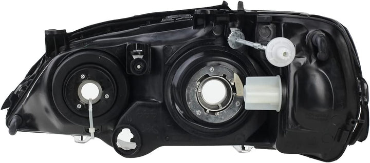 Johns, Scheinwerfer schwarz Front passend für Opel Astra G 98-05 Rechts m. Stellmotor