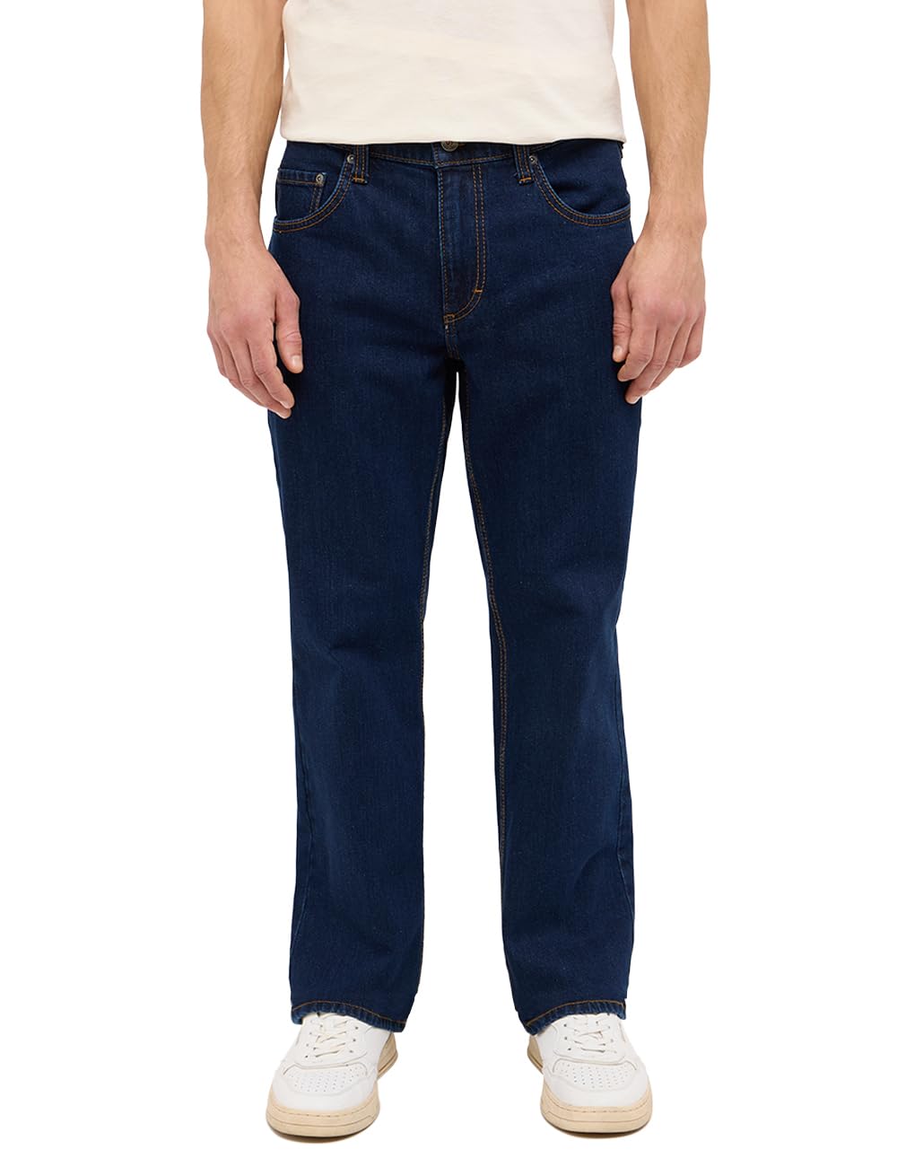 MUSTANG Herren Jeans Big Sur Regular Fit Jeanshose Hose Denim Stretch Baumwolle Schwarz Blau Denim B