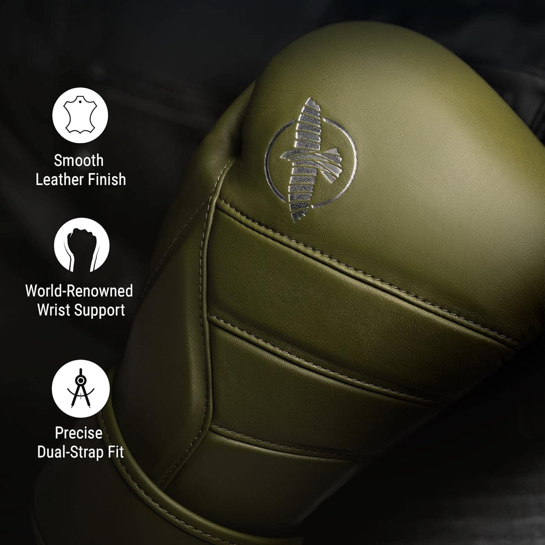 Hayabusa T3 Kanpeki Bokshandschoenen 14oz Grün, 14oz Grün