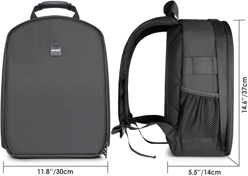 Neewer Flexible Trennwand Kamera Gepolsterte Rucksack 30x14x37 cm Stoss- Insert Schutz für SLR DSLR