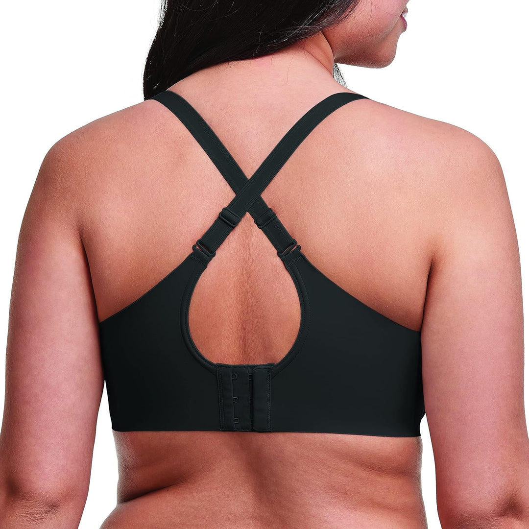 Maidenform Damen Maidenform Comfort Devotion Full Coverage Underwire BH mit voller Abdeckung, Schwar