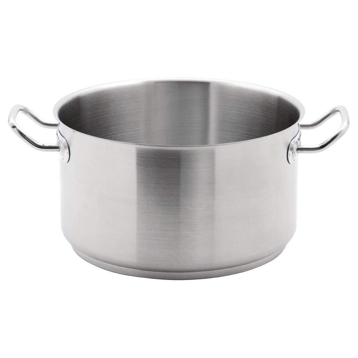 Vogue Edelstahl Kochtopf 9,5L, 155(d)mm x 280mm/11"(dia)., 155(d)mm x 280mm/11"(dia).