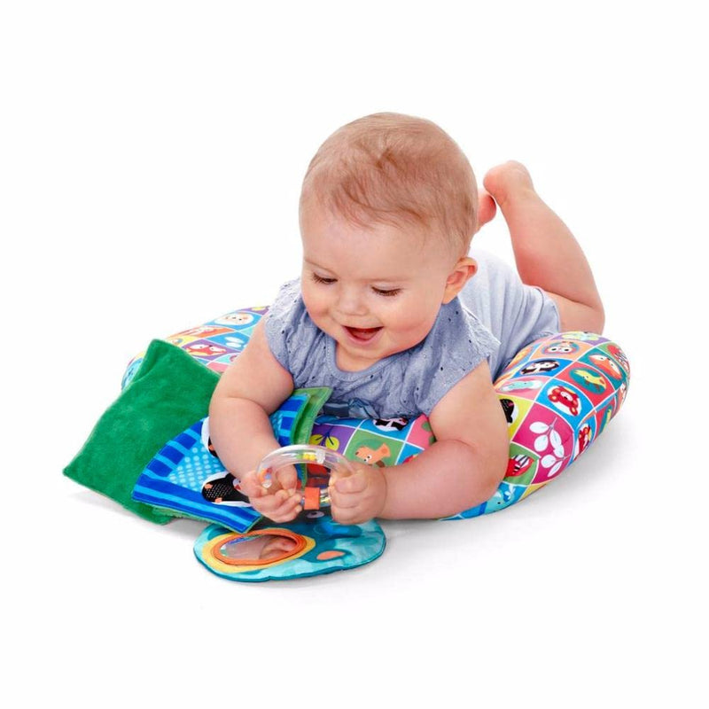 Chicco 00007946000000 Spielkissen, mehrfarbig Animal Tummy Time 2021, Animal Tummy Time 2021