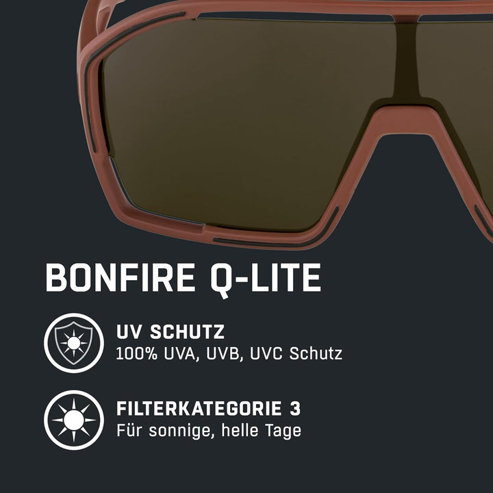 ALPINA ROCKET BOLD Q-LITE - Verspiegelte, Kontrastverstärkende & Beschlagfreie Sport- & Fahrradbrill