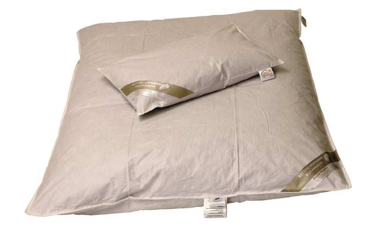 Betten Hofmann Baby Kinder Winter Daunenbett ungesteppt 100x135 cm Daunendecke + 40x60cm Set