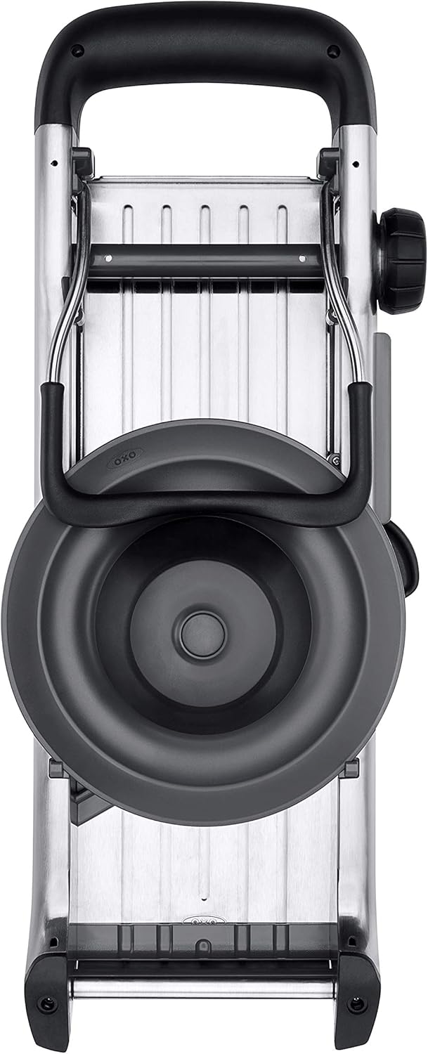 OXO Steel Profi-Obst- und Gemüsehobel aus Stahl 2.0 Single Stainless Steel, Single Stainless Steel