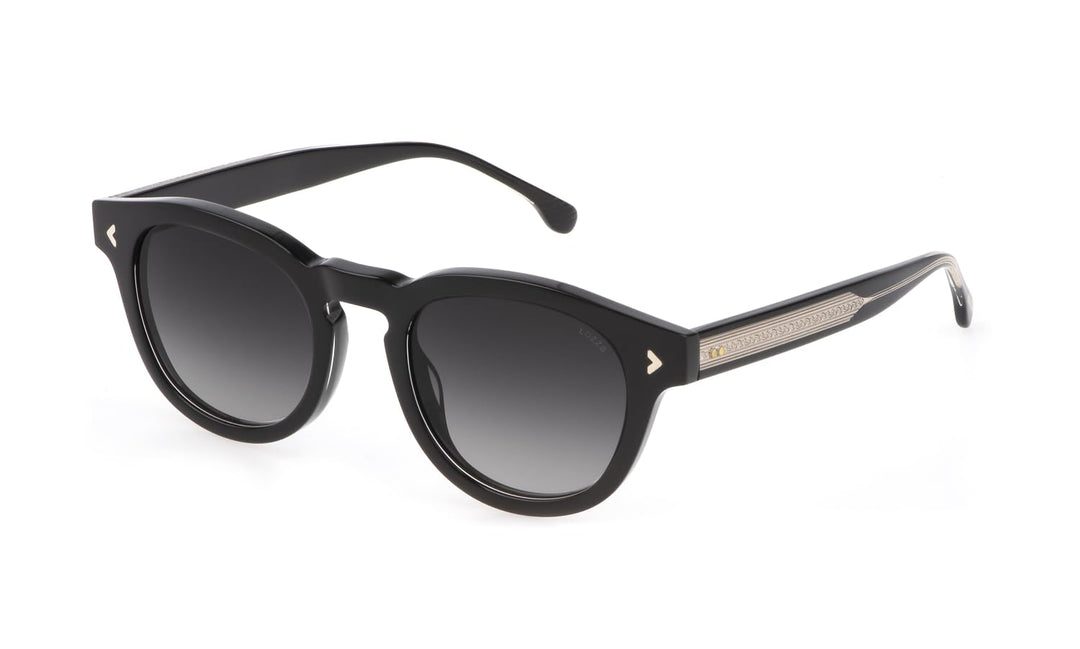 Lozza Unisex SL4299 Sunglasses, Black, 49