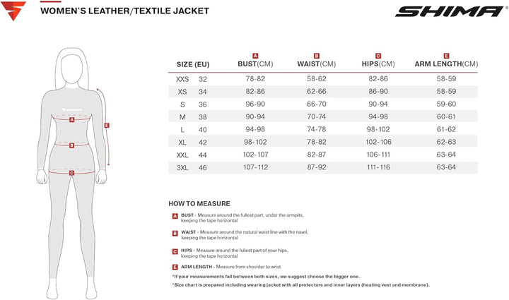 SHIMA Damen Drift Jacke, Fluo, XS Damen Vent XS Fluo, Damen Vent XS Fluo