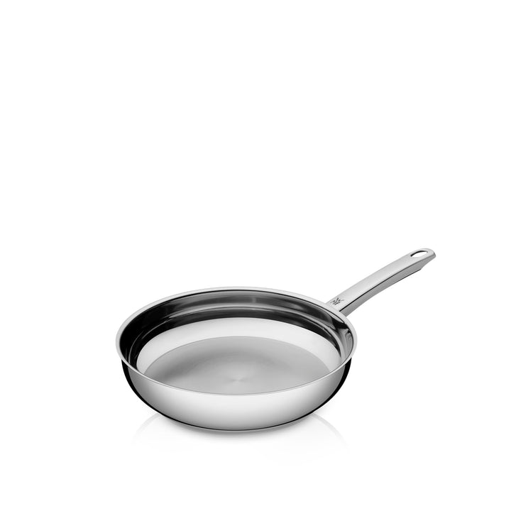 WMF Profi Edelstahlpfanne 20 cm, Bratpfanne Induktion, unbeschichtet, spülmaschinengeeignet, backofe