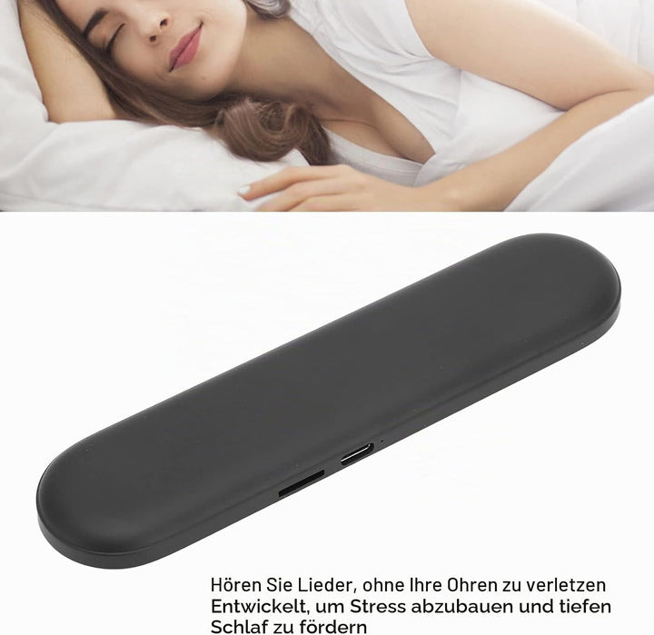 PUSOKEI Kissenlautsprecher, Knochenleitungslautsprecher mit Timerfunktion und Stereobass, Schlaflaut