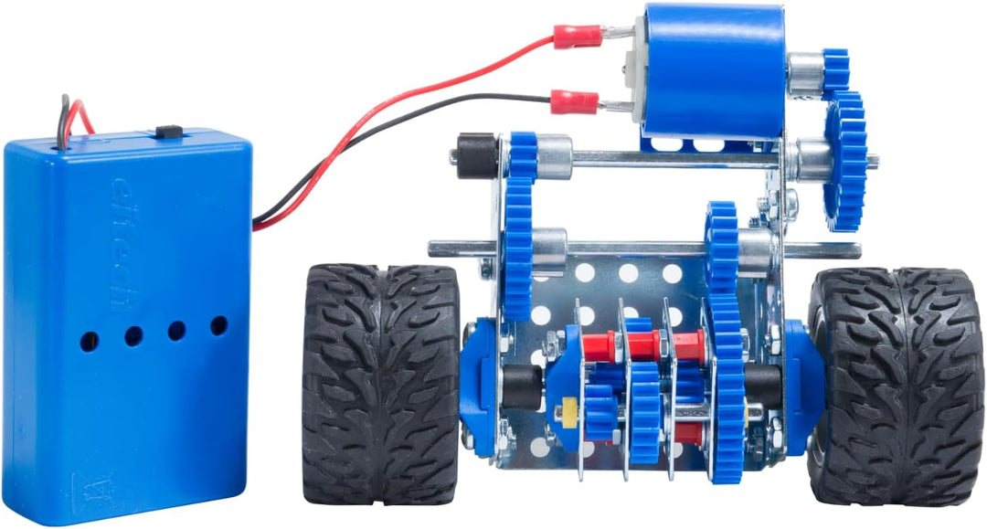 Eitech 00138 Metallbaukasten - Zubehör-Set Stirnraddifferential, Differential für Modellbau, Lernspi