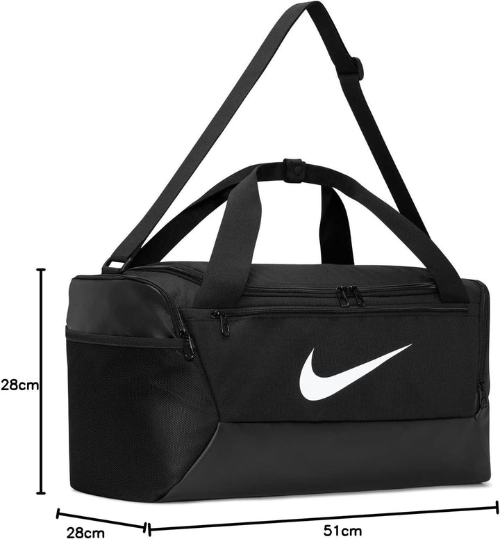 Nike Duff Sporttaschen, Schwarz/Schwarz/Weiss, Einheitsgrösse