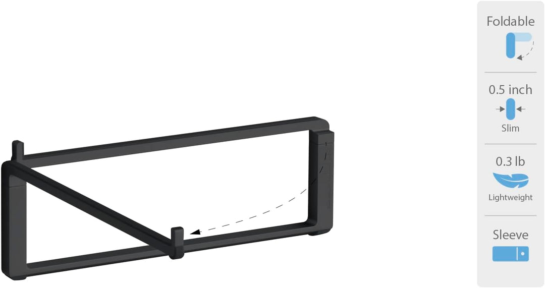Rain Design mBar Pro Foldable Laptop Stand - Black