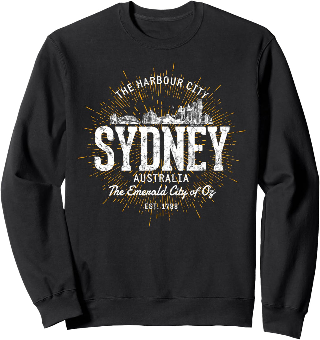 Sydney Australien Vintage Retro Sydney Sweatshirt