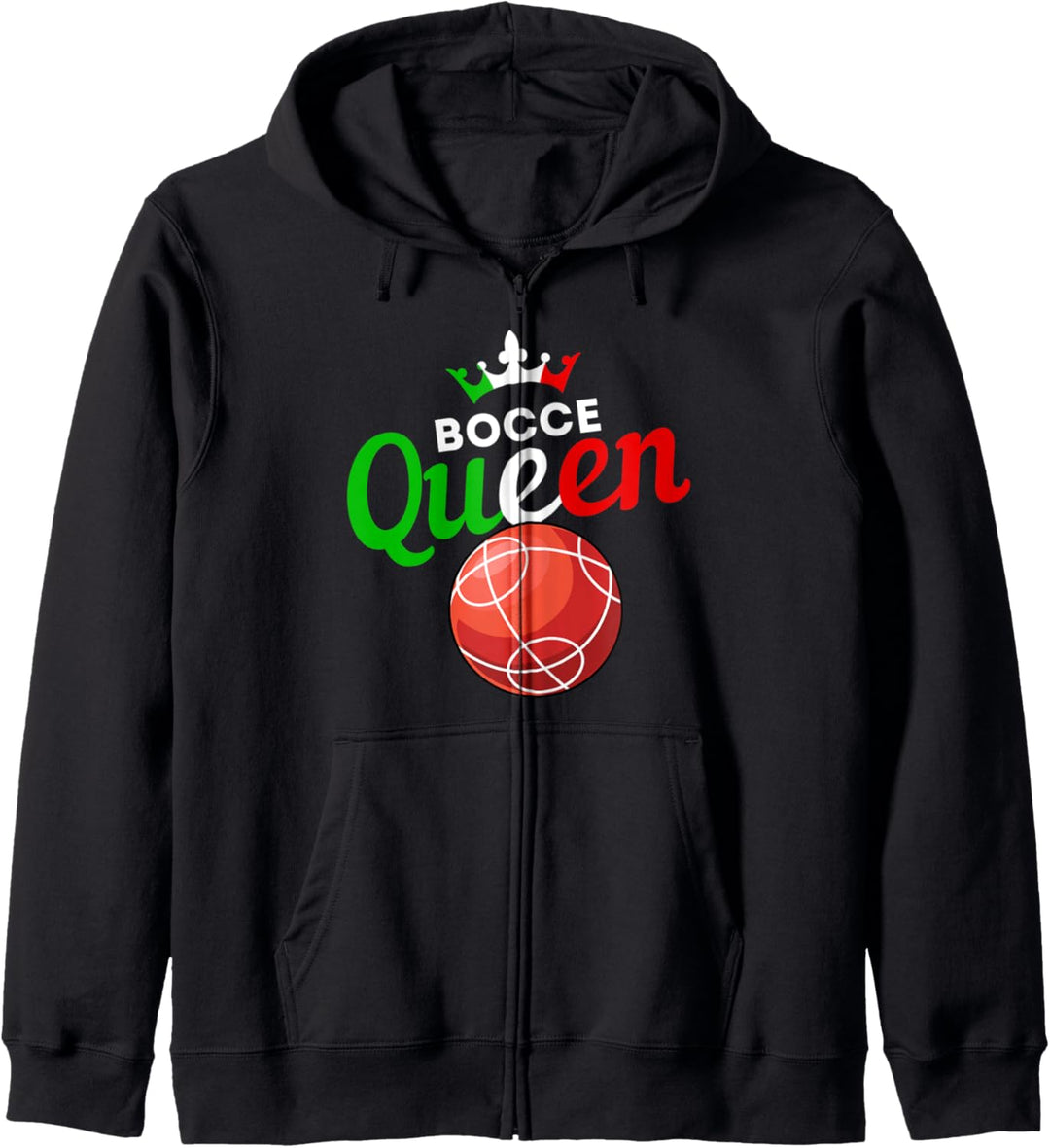 Boccia- oder Boccia-Spiel Kapuzenjacke