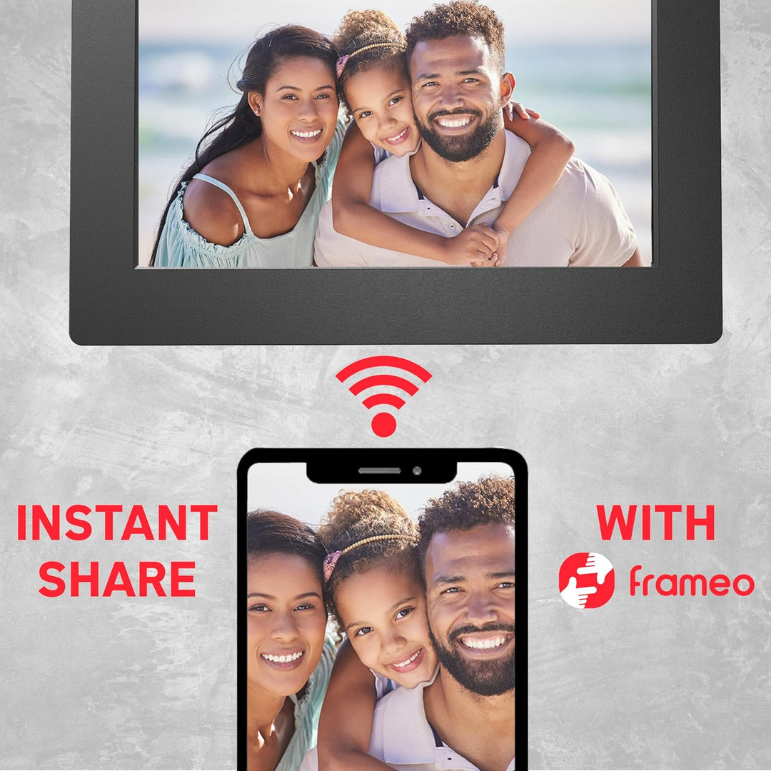 Agfa Photo - Bilderrahmen Realiview 7' 7 Zoll mit WLAN, 7 Zoll mit WLAN