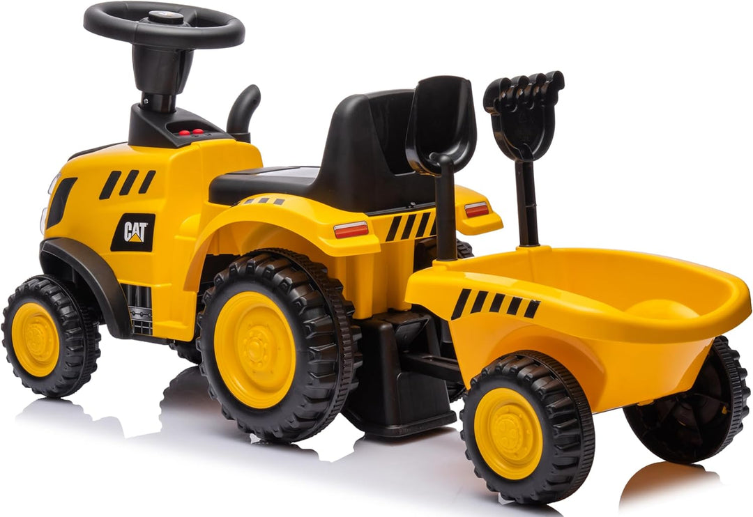 Kinder Rutschauto Rutschfahrzeug New Holland Traktor mit Anhänger Rutscherfahrzeug Kinderauto Kinder