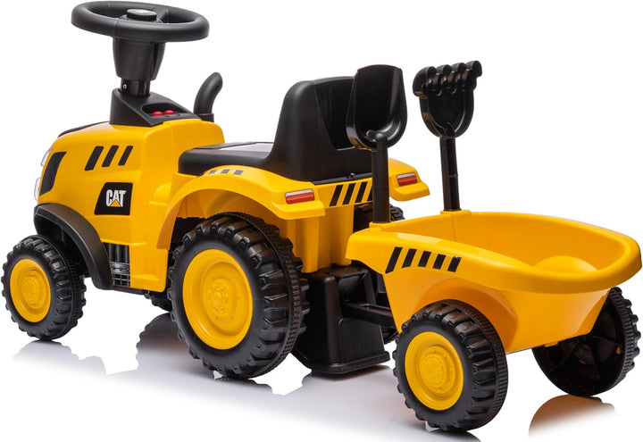 Kinder Rutschauto Rutschfahrzeug New Holland Traktor mit Anhänger Rutscherfahrzeug Kinderauto Kinder