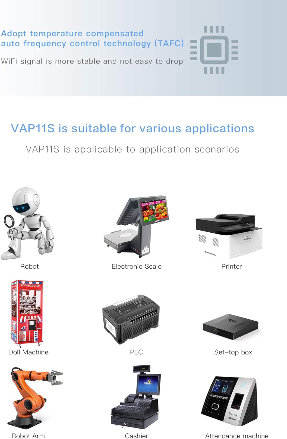 VONETS WLAN Bridge/2.4GHz Signal Repeater/Mini Router/WiFi zu Ethernet Hotspot Extender/WiFi WAN, LA