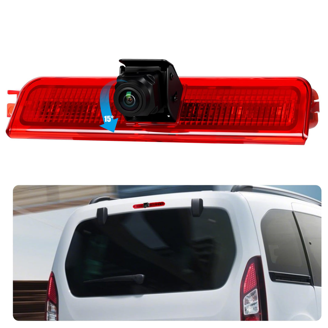 Rückfahrkamera für VW Caddy 2003-2015, 3. Bremslicht, Rückfahrkameras, Nachtsicht, wasserdicht nach