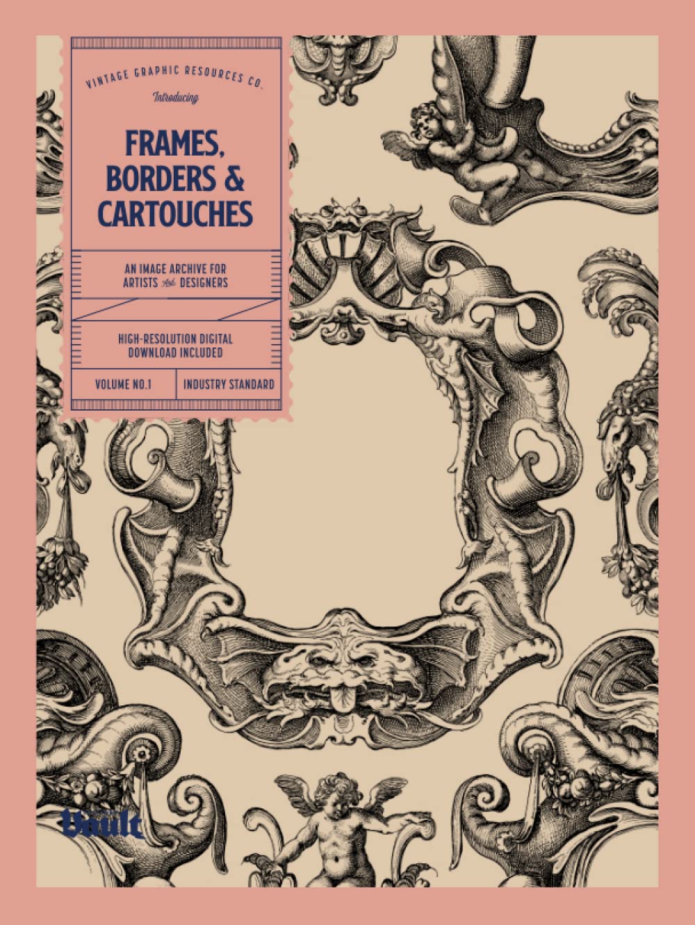 Frames, Borders & Cartouches: An Image Archive for Artists and Designers (Image Archive Series by Va