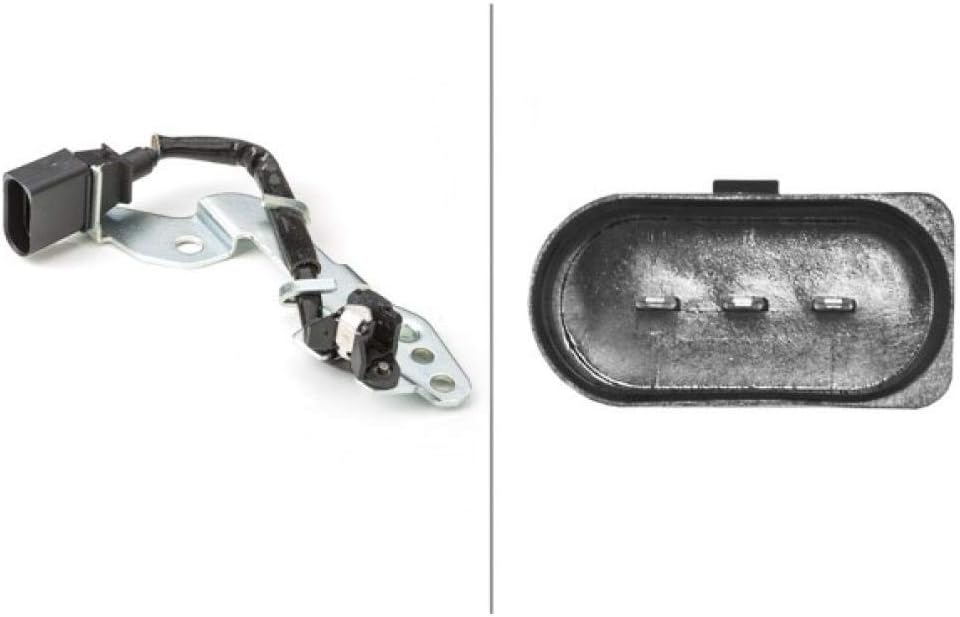 HELLA 6PU 009 121-561 Sensor, Nockenwellenposition - 12V - 3-polig - mit Klammer/ggf. Halter anpasse