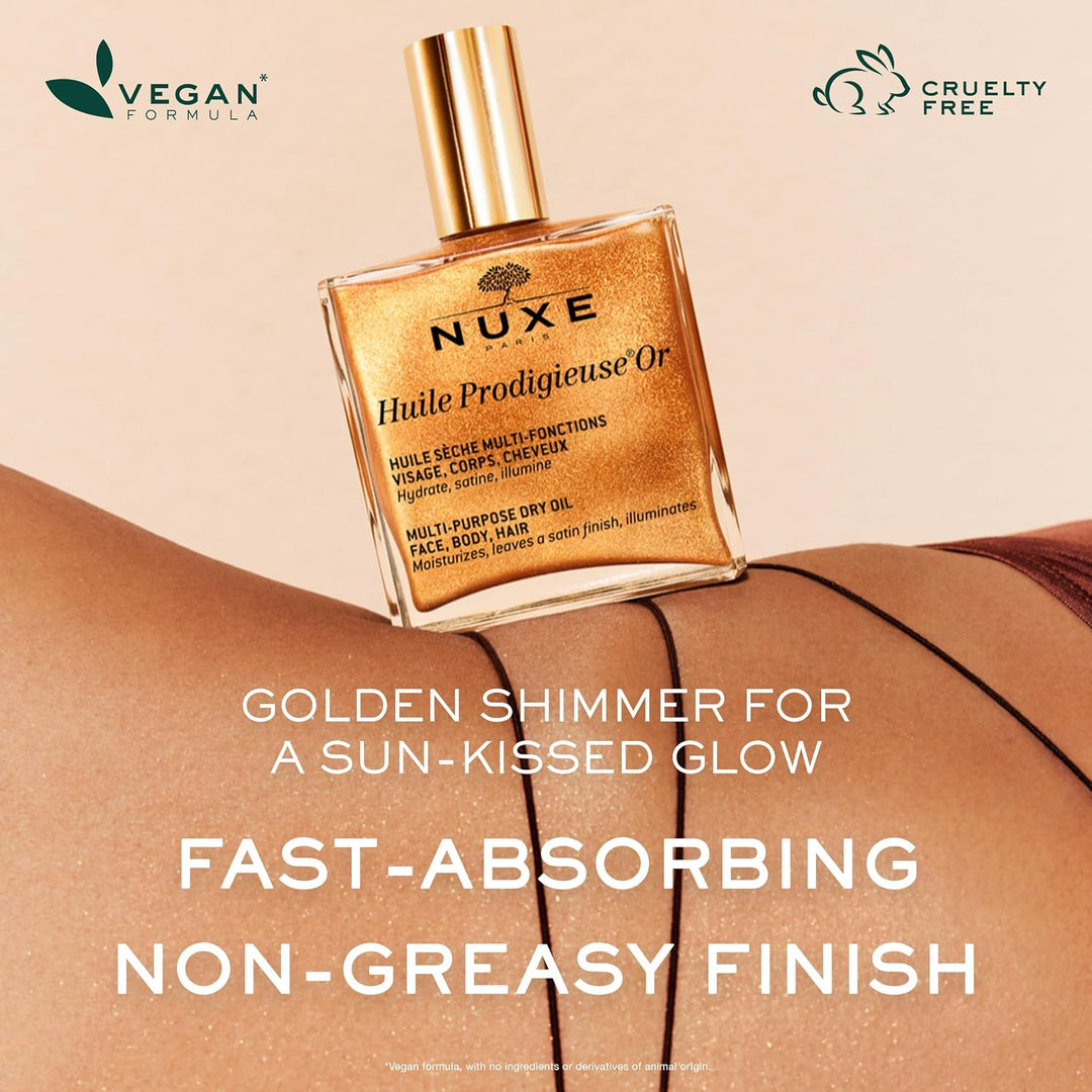 Nuxe Huile Prodigieuse Dry Golden Oil 50ml Aqua 50 ml (1er Pack), Aqua 50 ml (1er Pack)