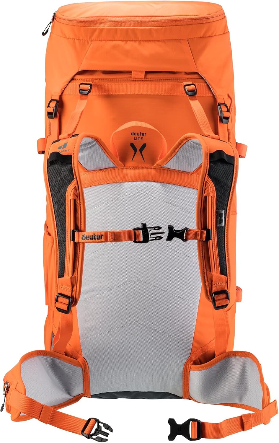 deuter Damen Gravity Expedition 45+ Sl Expeditionsrucksack 45 L Saffron-slateblue, 45 L Saffron-slat
