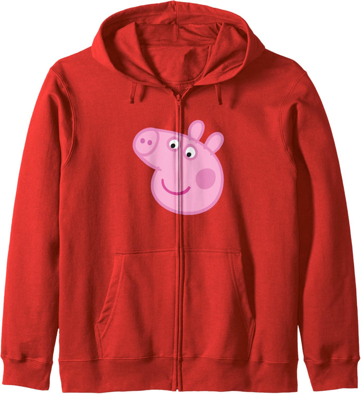 Peppa Pig Big Face Kapuzenjacke