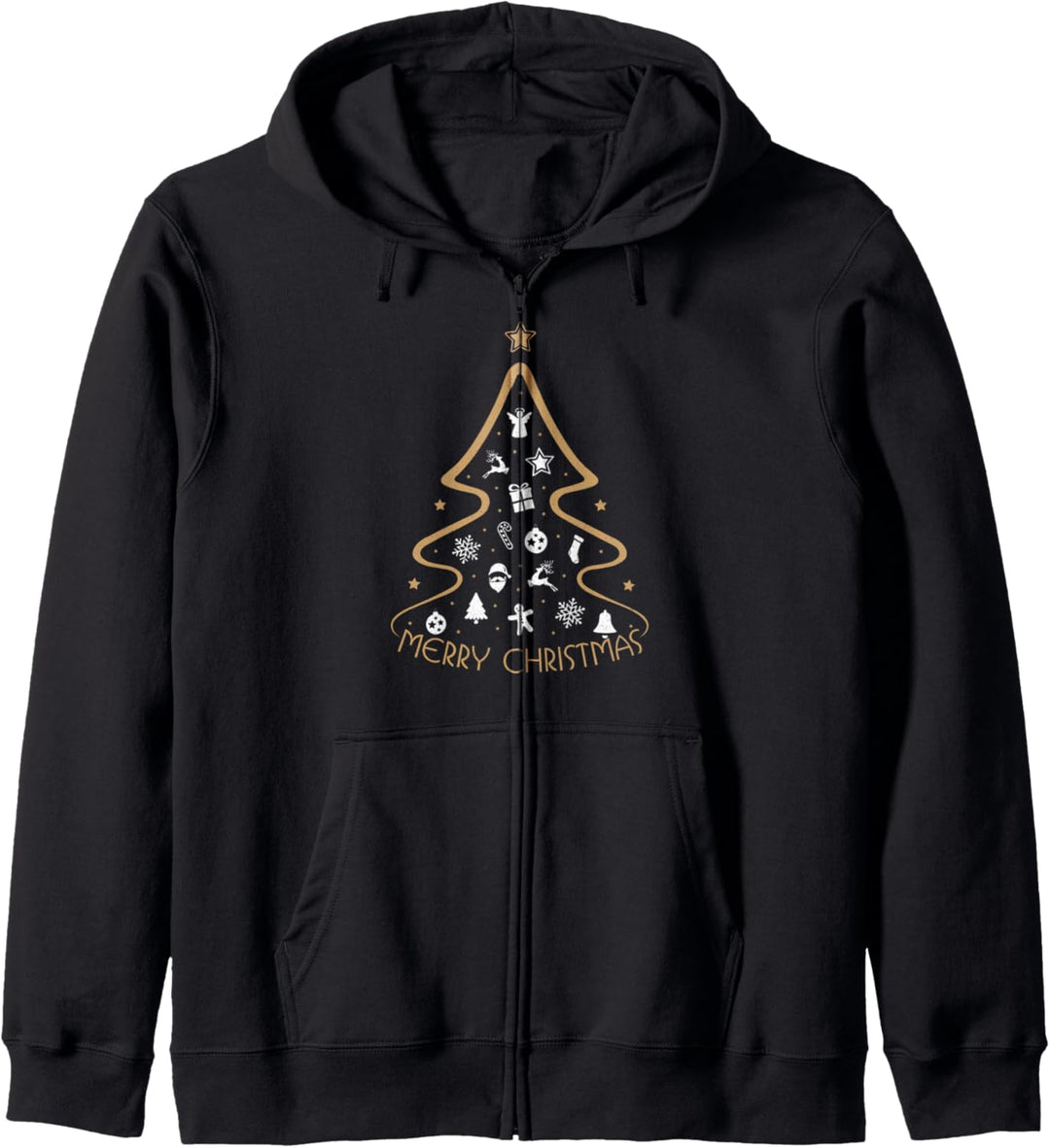 A Happy Merry Christmas Kapuzenjacke