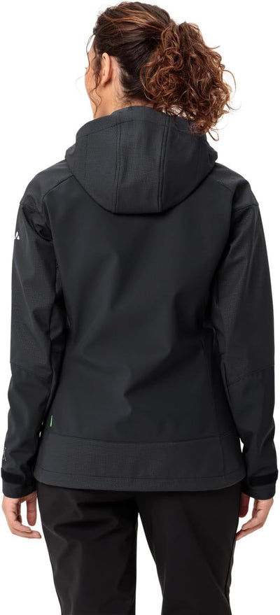 VAUDE Damen Women's All Year Elope Softshell Jacket Jacke 34 black uni, 34 black uni