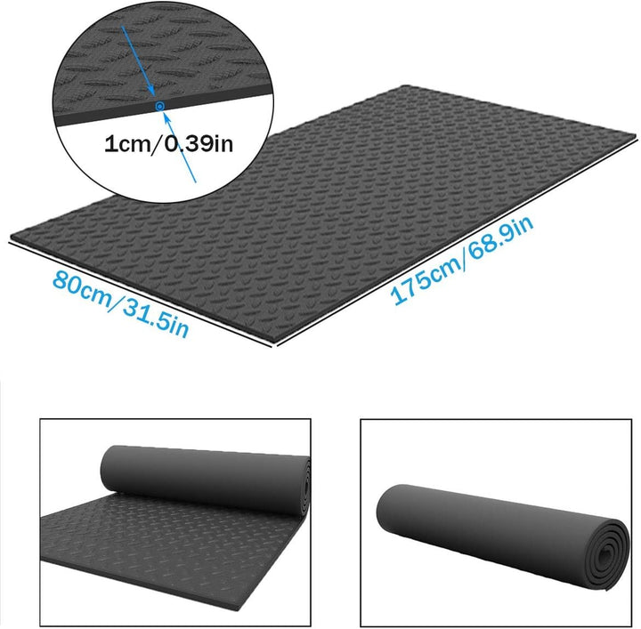 Laufband Schallschutzmatte Bodenschutzmatte Antivibrationsmatte Unterlage Antirutsch Antirutschmatte
