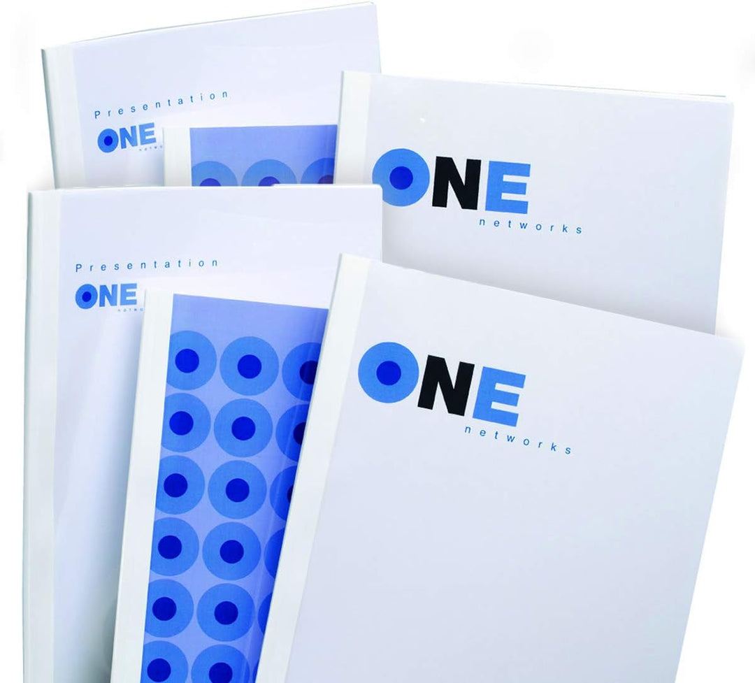 GBC ThermaBind Thermo-Bindemappen, weiss, 50 Stück, 20mm 20 mm, 20 mm